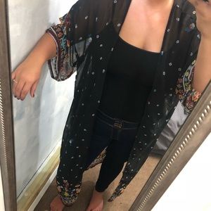 H&M floral kimono